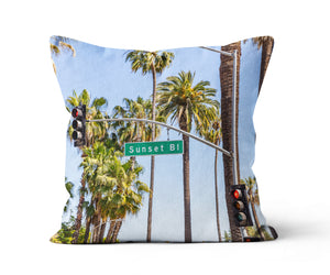 Throw Pillow Outdoor -  Sunset Boulevard
