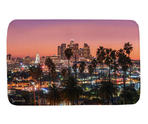 Bath Mat - LA Skyline