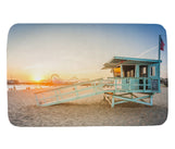 Load image into Gallery viewer, Bath Mat - Santa Monica Pier
