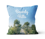 Load image into Gallery viewer, Throw Pillow - Beverly Palms
