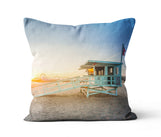 Load image into Gallery viewer, Throw Pillow - Santa Monica Pier
