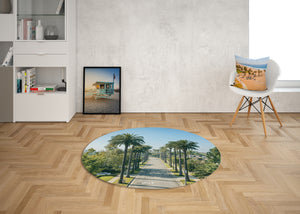 Area Rug - Beverly Hills Palm Trees