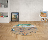 Load image into Gallery viewer, Area Rug - Santa Monica Beach
