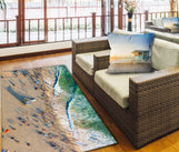 Load image into Gallery viewer, Area Rug - Santa Monica Beach
