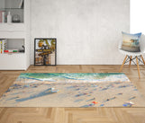 Load image into Gallery viewer, Area Rug - Santa Monica Beach
