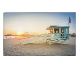 Load image into Gallery viewer, Area Rug - Santa Monica Pier
